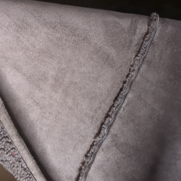 VELVET by Graham and Spencer* reversible ALBANY faux suede Sherpa jacket size L - Picture 9 of 17